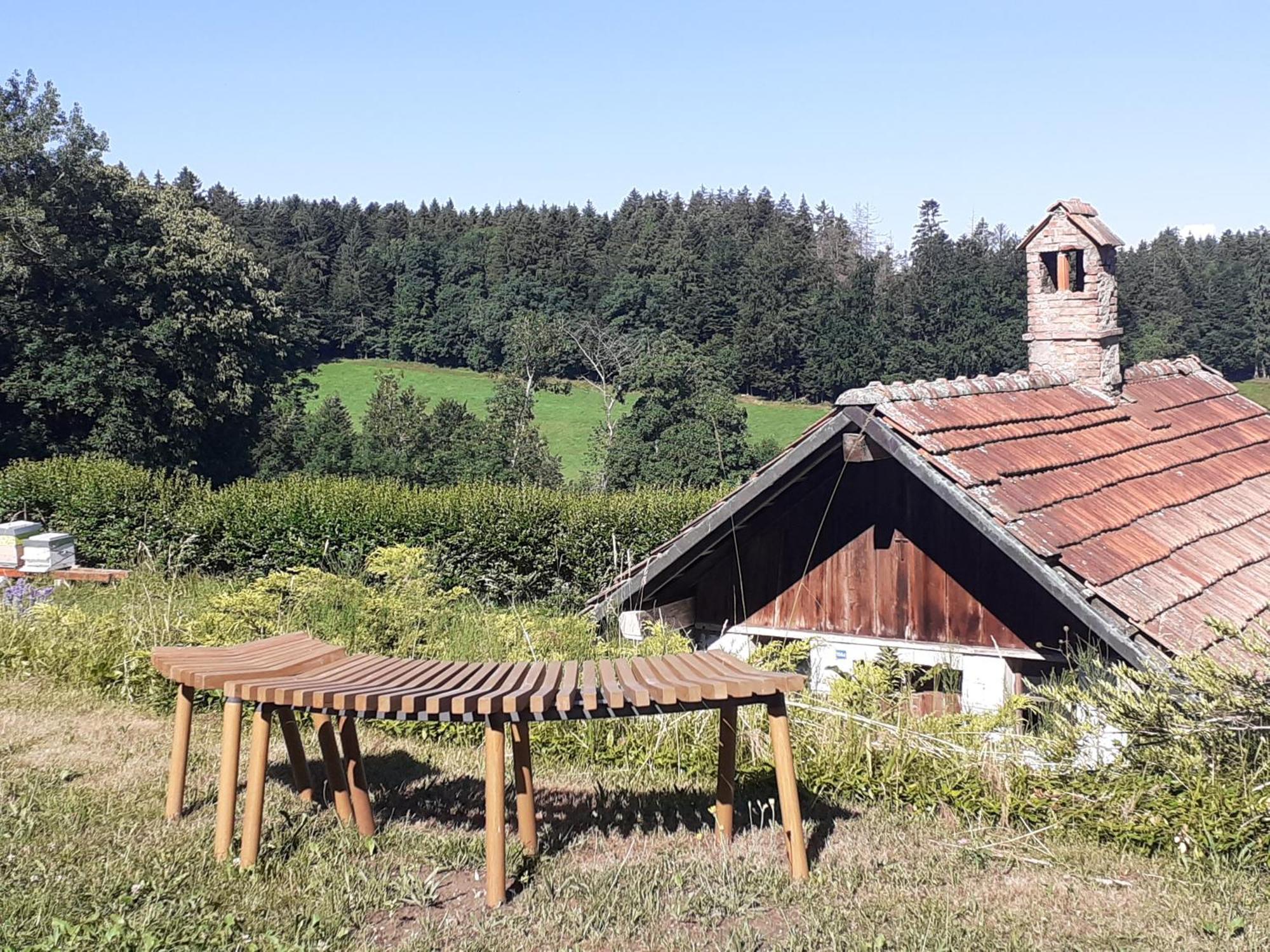 Bed and Breakfast Les Abeilles Romont Zewnętrze zdjęcie
